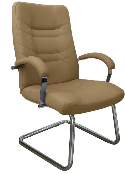 Конференц-кресло "Амбасадор" хром, подл."Мастер" - Вид 1