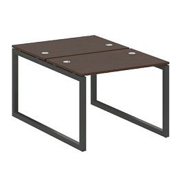 Metal System Quattro Р. ст. на О-образном м/к 50БО.РАС-СП-2.1 Венге/Антрацит металл 1000*1475*750 - Фото предпросмотра