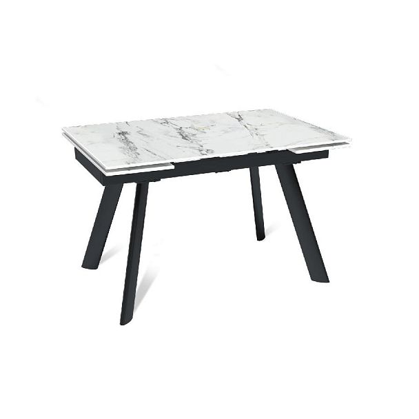 Стол раскладной Stone (120+30+30), керамика глянцевая Ice Jade - Вид 1