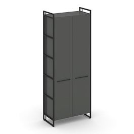 Rift Шкаф 5 ниш широкий RF.SS-51 Антрацит/Металл Черный 798*396*2010 - Фото предпросмотра