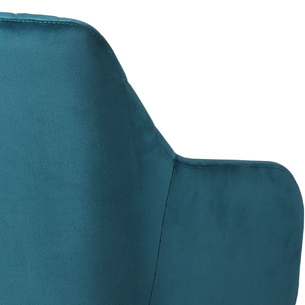 Комплект полубарных поворотных кресел Барли К, Confetti izumrud/черный, 2 шт. - Вид 10