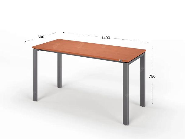 ЛАЙТ / LIGHT RLG015-14x6 Прямоугольный стол 140x60x75 Орех Итальянский - Вид 2