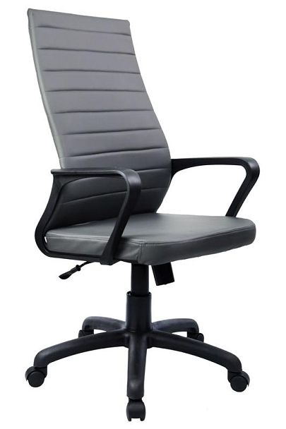 Кресло 1165-4 PL Экокожа Серый - Вид 1