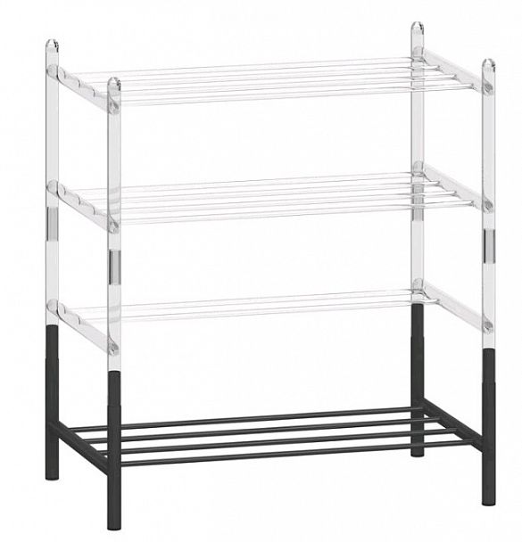 Дополнительный модуль (Архель-1.2)  214х625х438 черный "Шкафы-купе с тремя дверями" ТК-002561000851 черный - Вид 1