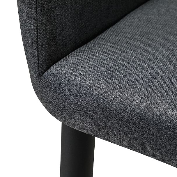 Кресло Бар Oscar тёмно-серый/черный - Вид 4