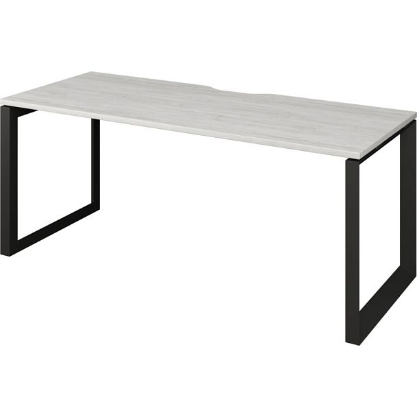 Стол на металлокаркасе НТМП.О-180 Сосна винтер/Антрацит 1800x730x750 Аргентум-МП - Вид 1