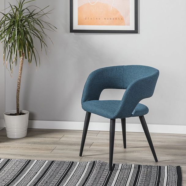 Кресло Hugs синий/черный - Вид 10