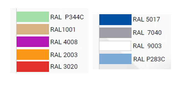 Стул Venezia (4 ножки) каркас хром, синий, РП+ИК, стопируемый - Вид 3