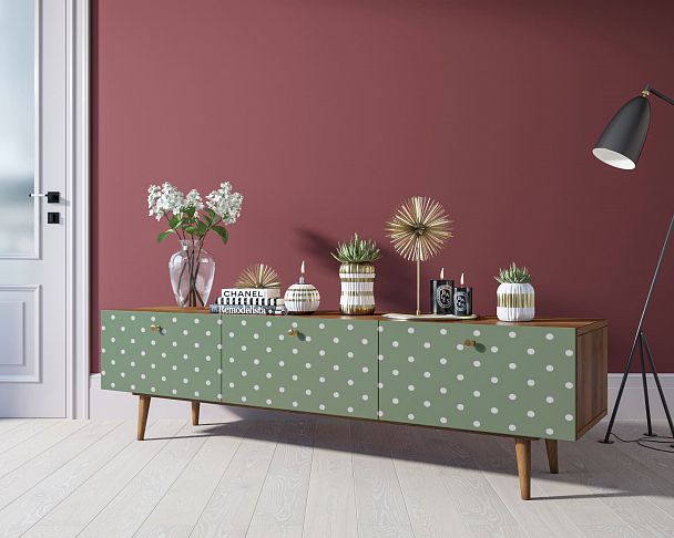 Комод "Berber" с ящиками низкий под TV принт 12 - Вид 6