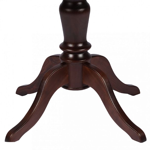 Обеденная группа стол Анфея 110(150)х75х76 Темный орех и 4 стула Арктос Темный орех/Бежевый жаккард - Вид 5