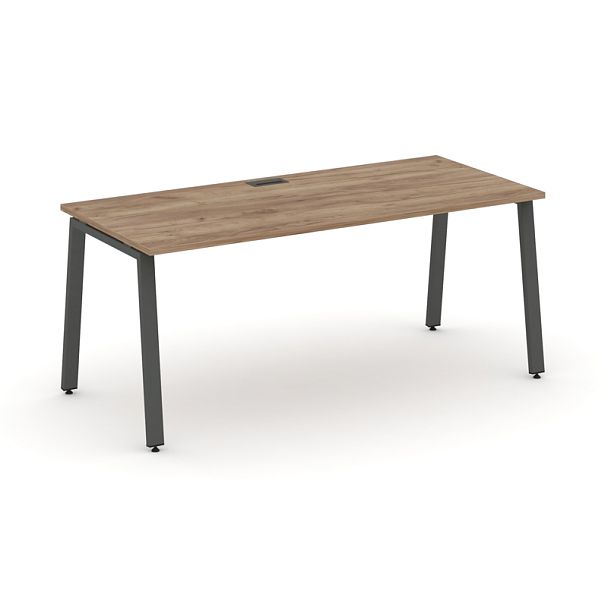 Style Project Direct Direct Стол письменный SN-6A.SR-014.M Дуб Табак/Металл Антрацит 1580*700*750 - Вид 1