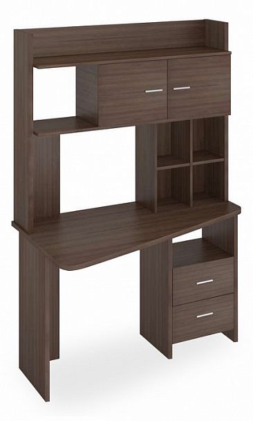 Стол компьютерный Домино Lite СКЛ-Трап120+НКЛХ-120 Шамони левый - Вид 1