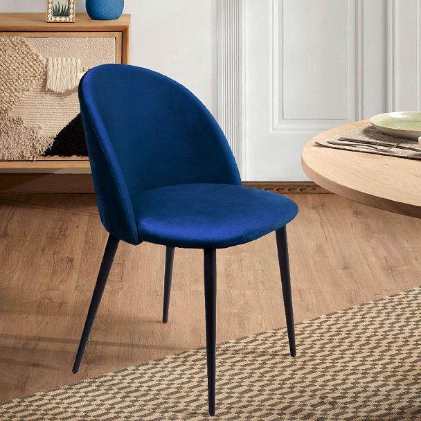 Стул Thomas, бархат синий 29 - Вид 4