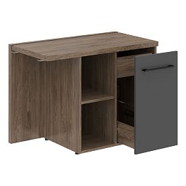 Тумба приставная MCRT1055(R) Антрацит/Кария Пальмира 1000х550х750 MORRIS TREND - Фото предпросмотра