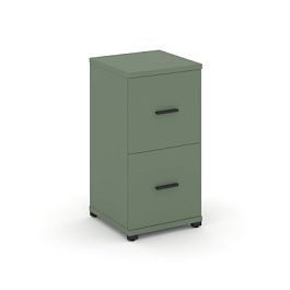 Concept Шкаф 1 узкая секция, 2 ниши CN.STU-212 B Кобо/Металл Черный 420*420*818 - Фото предпросмотра