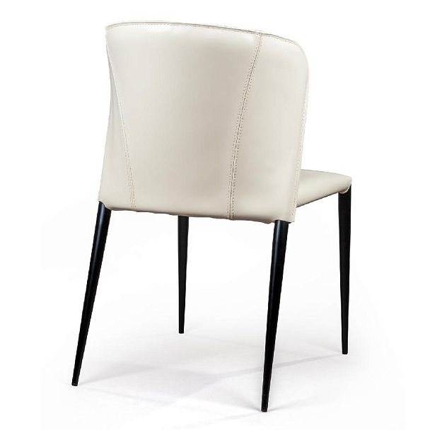 Стул Albert, кожа бежевый - Вид 6