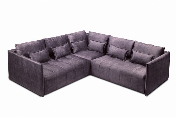 Мягкий угол "Чилетти" Long фиолетовый - Вид 1