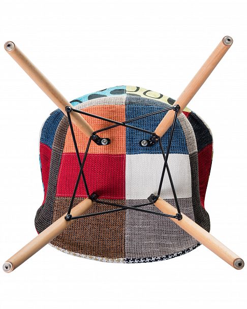 Стул обеденный DOBRIN DAW PATCHWORK (цвет сиденья мозаика) - Вид 7