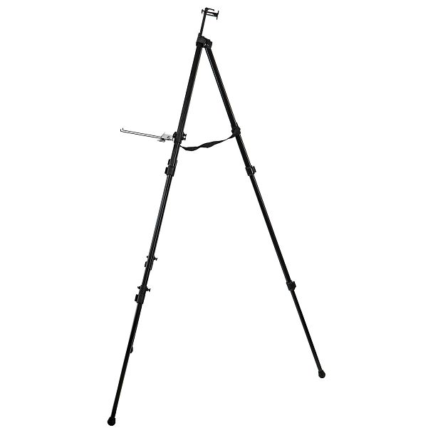 Мольберт-тренога металлический переносной, телескопический, 140х201х103 см, чехол, BRAUBERG ART, 192267 - Вид 4