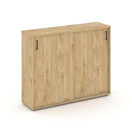 Стайл Проджект Тумба опорная/приставная SN.TOP-171 Тиквуд Светлый/Черный Ручки 1232*400*1150 - Фото предпросмотра