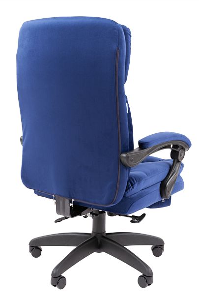 Кресло Chairman Home 442 Россия ткань Т-82 синий - Вид 4