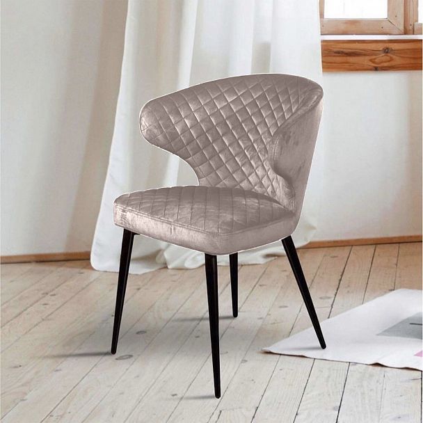 Стул Richard, бархат пепельно-бежевый 25 - Вид 8