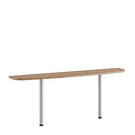 Сектор стола переговоров Tess 190x35x75 дуб крафт золотой - Фото предпросмотра