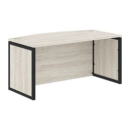 Стол руководителя XQPET 169H Сосна Эдмонт/Антрацит 1600х867х750 XTEN-QP - Фото предпросмотра