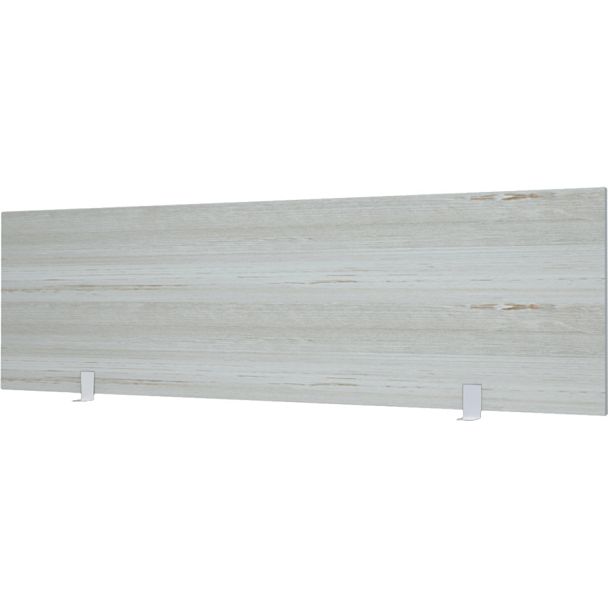 Экран для стола СМЭ25-12 Сосна винтер/Белый 1200x25x350 Аргентум-МП - Вид 1