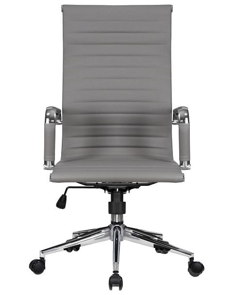 Офисное кресло для руководителей DOBRIN CLARK SIMPLE (серый (47)) - Вид 6
