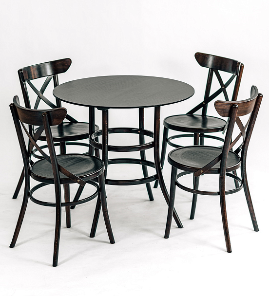 Венский стул Терра, темный орех - Вид 9