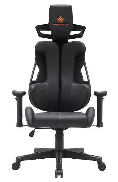 Геймерское кресло Everprof Serval (Сервал) Q Экокожа Черный - Вид 2