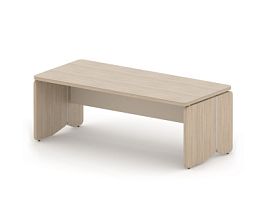 АККОРД/ACCORD RACR001-20x9 Стол руководителя 2000х900х750 Сосна Аланд/Кашемир - Фото предпросмотра