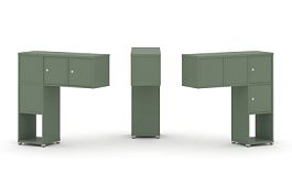 Concept Надставка низкая CN.DNN-002 Кобо/Металл Белый 1099*365*1130 - Фото предпросмотра