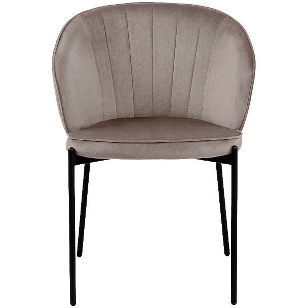 Комплект кухонных стульев Миэль мокко велюр/черный, 2 шт. - Вид 2