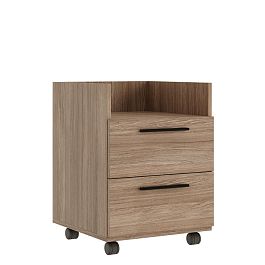 Тумба подкатная, древесный Asti 43x45x58,8 дуб урбан - Фото предпросмотра