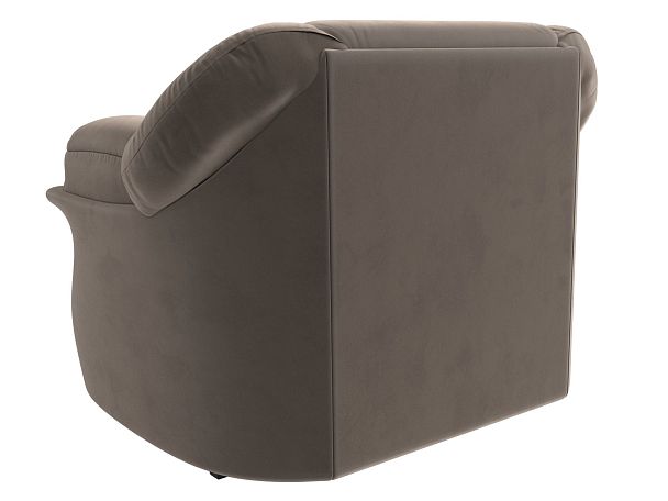 Кресло Карнелла (полностью велюр коричневый) - Вид 6