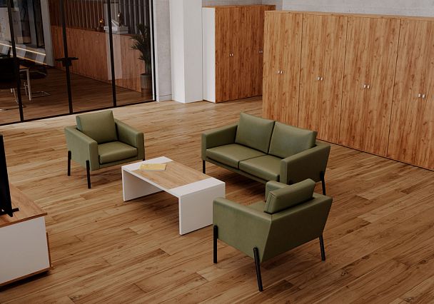 Брифинг-приставка Foil 140x70x75 дуб крафт золотой - Вид 17