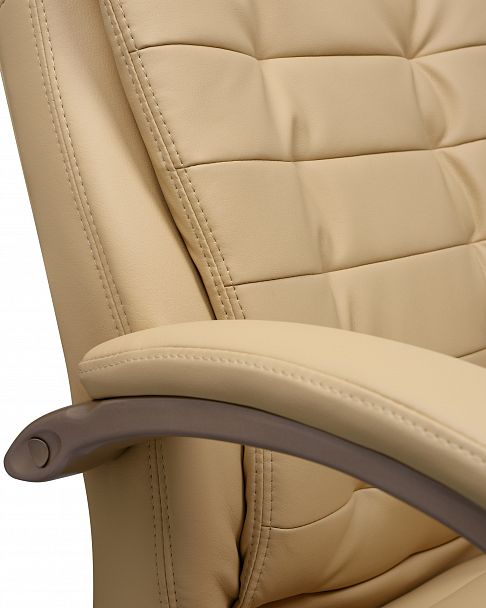 Офисное кресло для руководителей DOBRIN DONALD (бежевый) - Вид 11