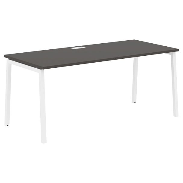 Стол прямой ELST 1780 Мокко/Белый 1760х800х750 EDIS - Вид 1