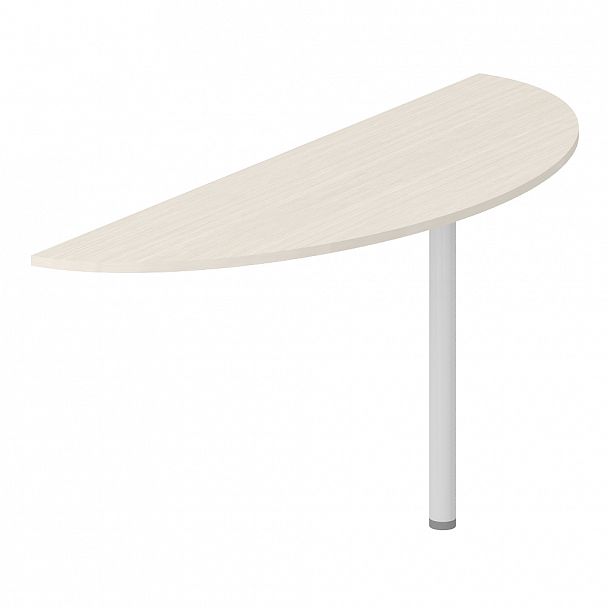 Брифинг приставка, столешница 25 мм "Логистика" ПК-ЛОГ-ПР160Х50БН/Т/25-В1-30 дуб альпийский - Вид 1