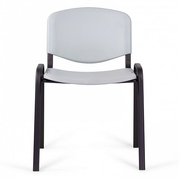 Стул STAFF "Iso Plast CF-009", черный каркас, пластик серый, 532570 - Вид 4