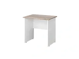 TANDEM RTD016-80-MA Стол прямоугольный ун-й 800х600х750 Дуб Маувелла/Белый - Фото предпросмотра