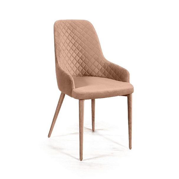 Стул Douglas ромб, бархат бежевый 5 - Вид 1