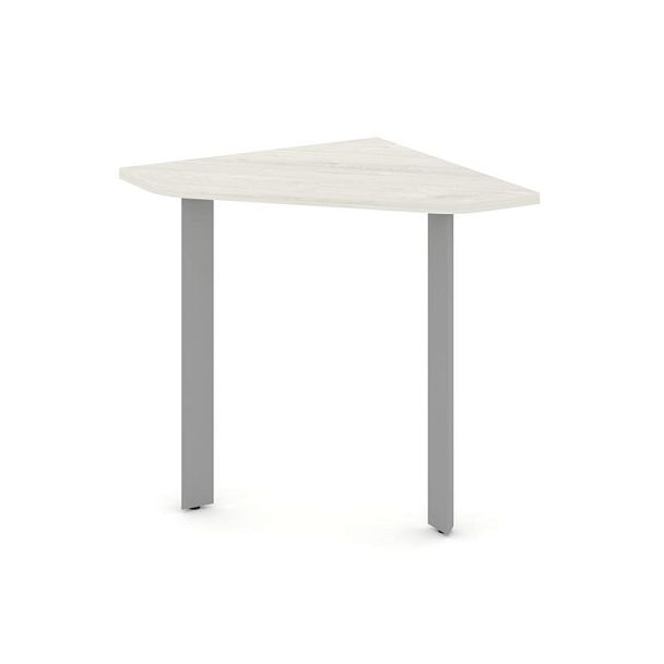 Style Project Next Угловой элемент стола SN-59.USP-001 Дуб Наварра/Металл Серый 600*600*750 - Вид 1