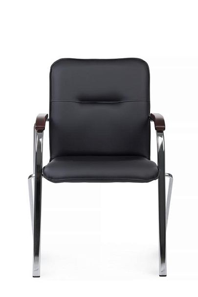 Стул Самба с деревянными подлокотниками SMB-02H Хром гальв. Черный - Вид 8