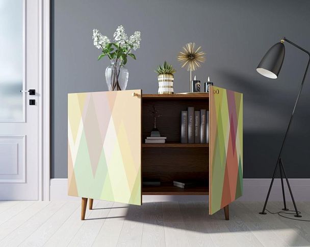 Комод Berber две дверки 16 принт арт BB04/Print_16 - Вид 2