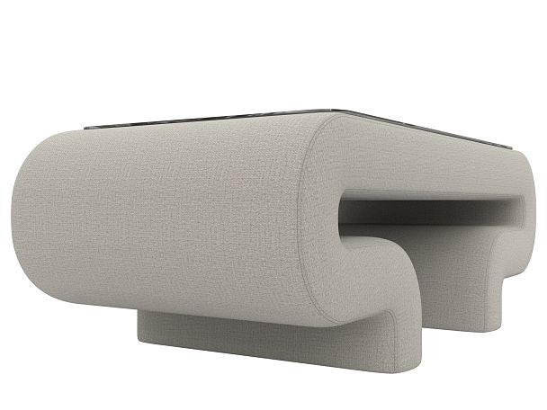 Стол Волна Рогожка бежевый - Вид 4