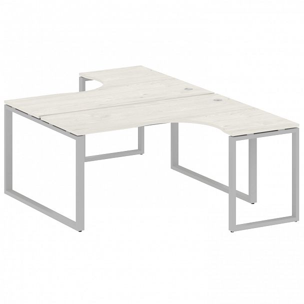 Рабочая станция "Metal System" БО.РАС-СА-2.4 дуб наварра/серый - Вид 1