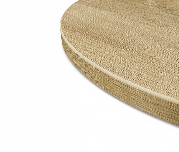 Столик журнальный SHT-TU49/TT 60 ЛДСП черный муар/дуб песочный - Вид 4